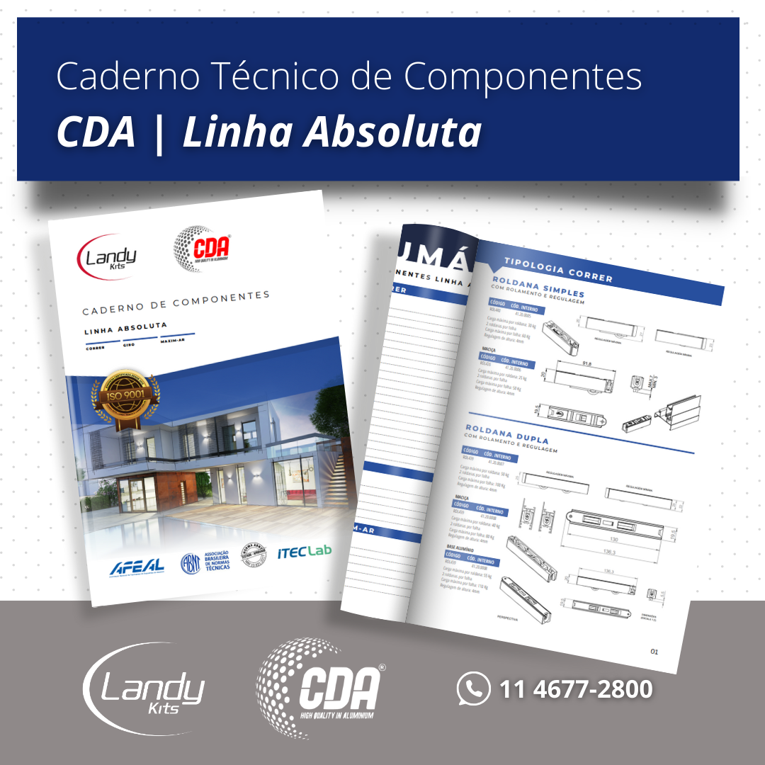 Acesse nosso caderno técnico de componentes da Linha Absoluta