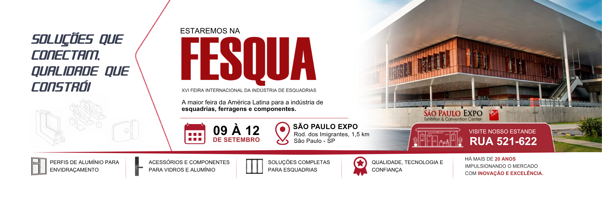 Feira Fesqua 2026 - Visite a Landy Group 521-622